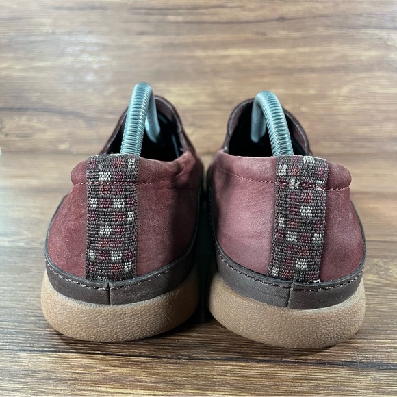 CHACO Montrose Red Leather Slip-On Loafers Shoes Men’s Size 9 - Picture 4 of 10